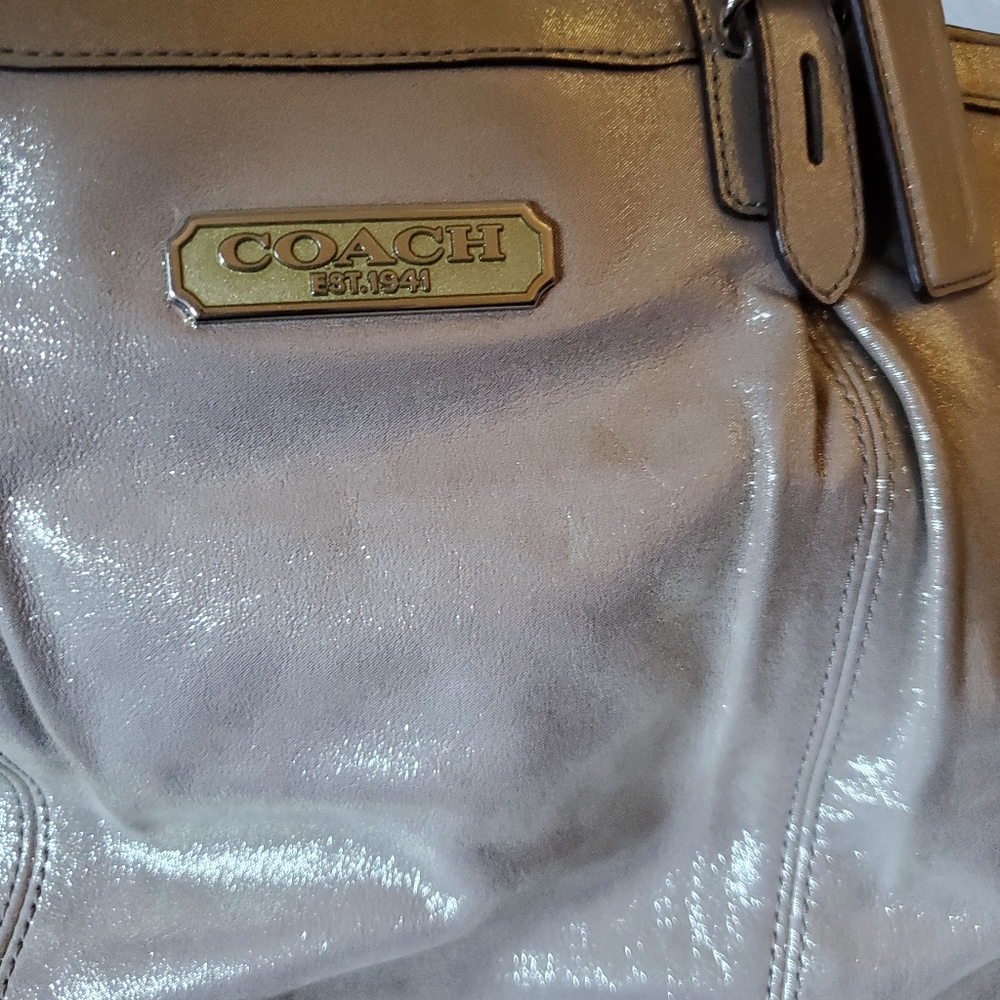 Coach Tote Purse - Picture 2 of 5